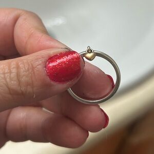 James Avery ring 14k heart